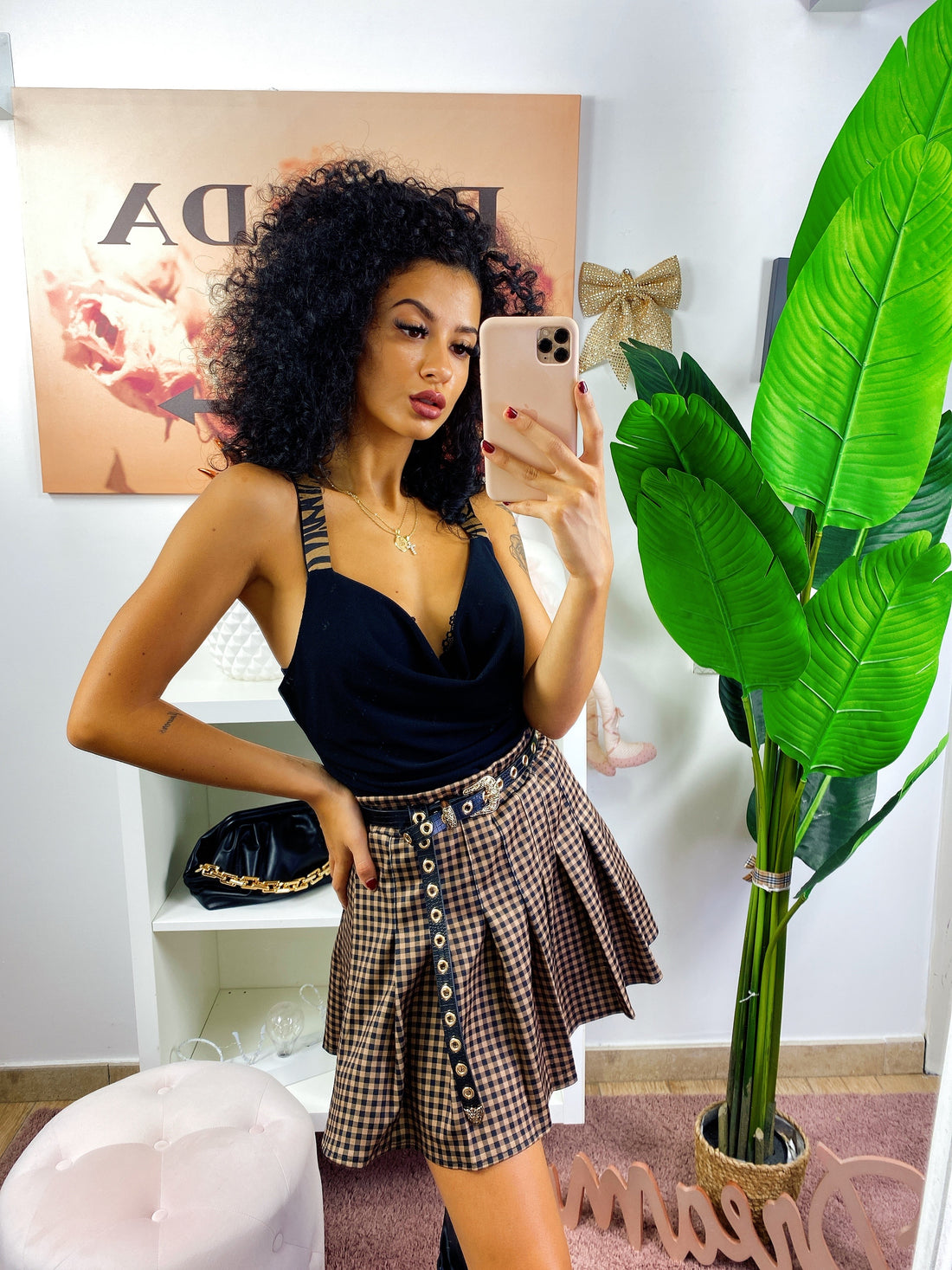 Body easy nero con incrocio - R.a. Boutique 