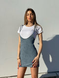 Abito in jeans con t-shirt - R.a. Boutique 