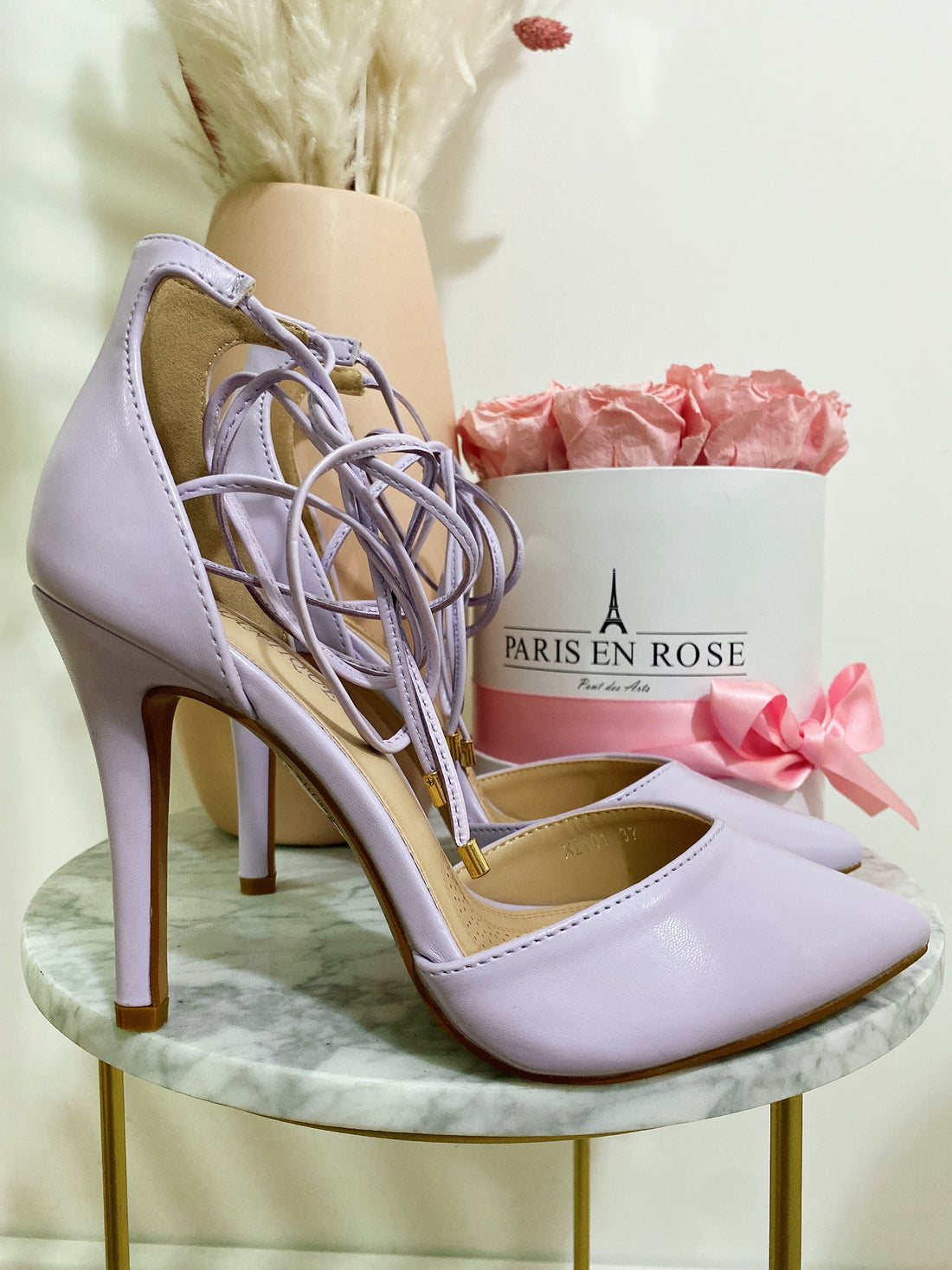 Tacco Lilla con incrocio - R.a. Boutique 