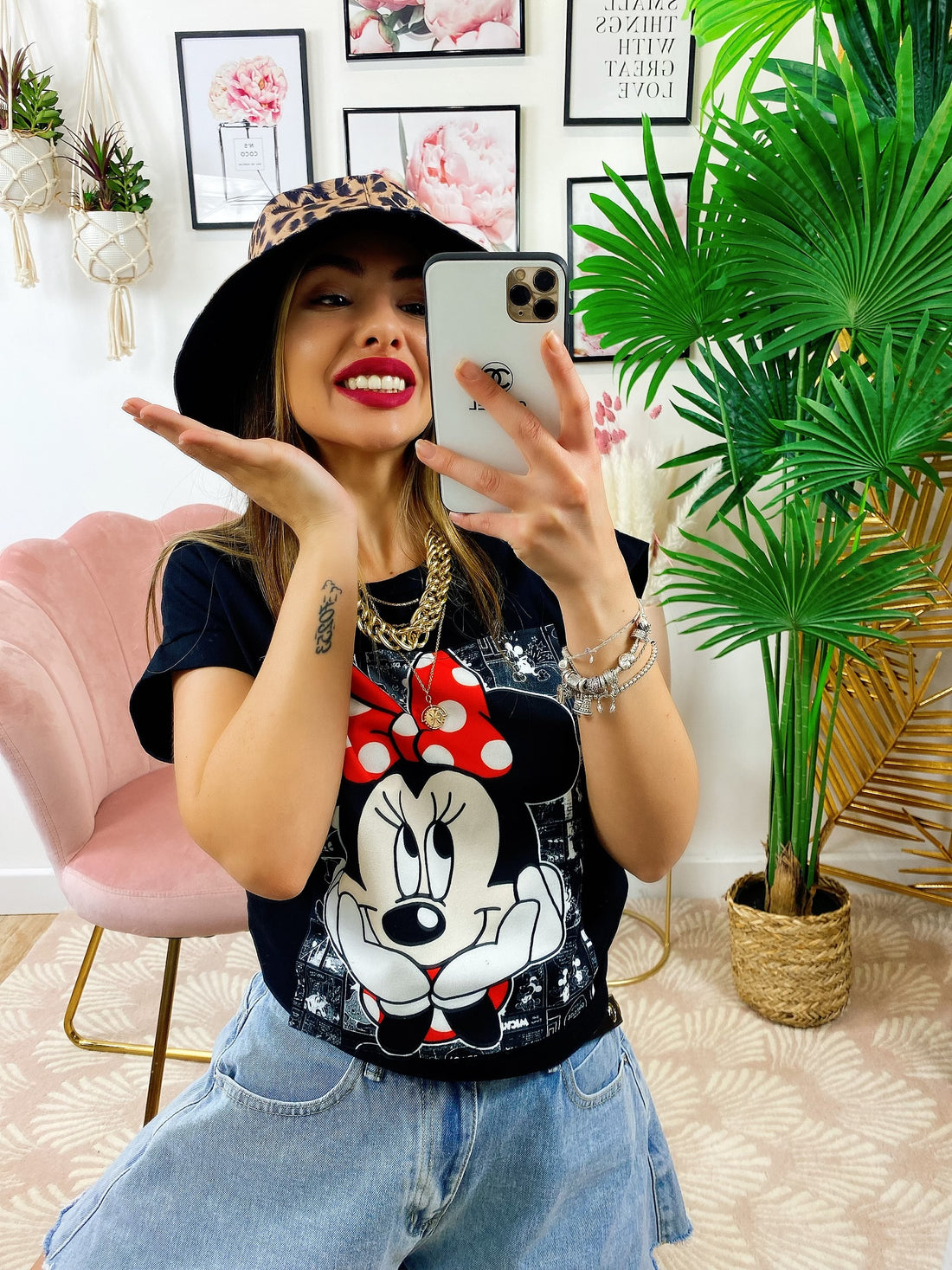 T-shirt con stampa - R.a. Boutique 