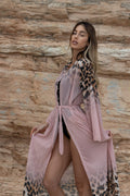 Kimono animalier rosa - R.a. Boutique 