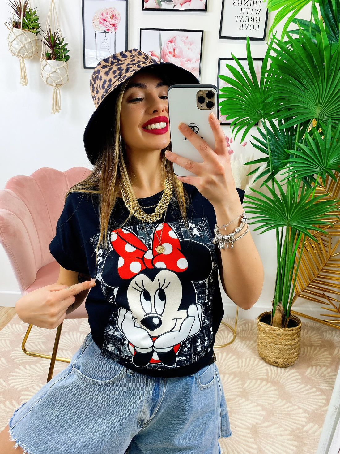 T-shirt con stampa - R.a. Boutique 