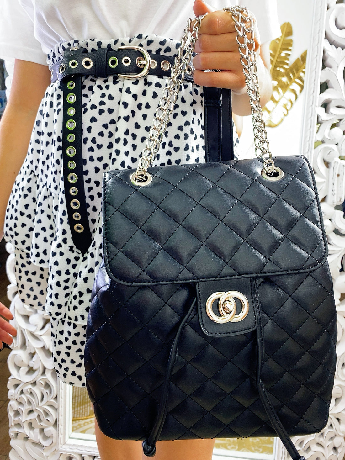 Zaino in eco-pelle - R.a. Boutique 