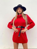 Maxi maglione rosso - R.a. Boutique 