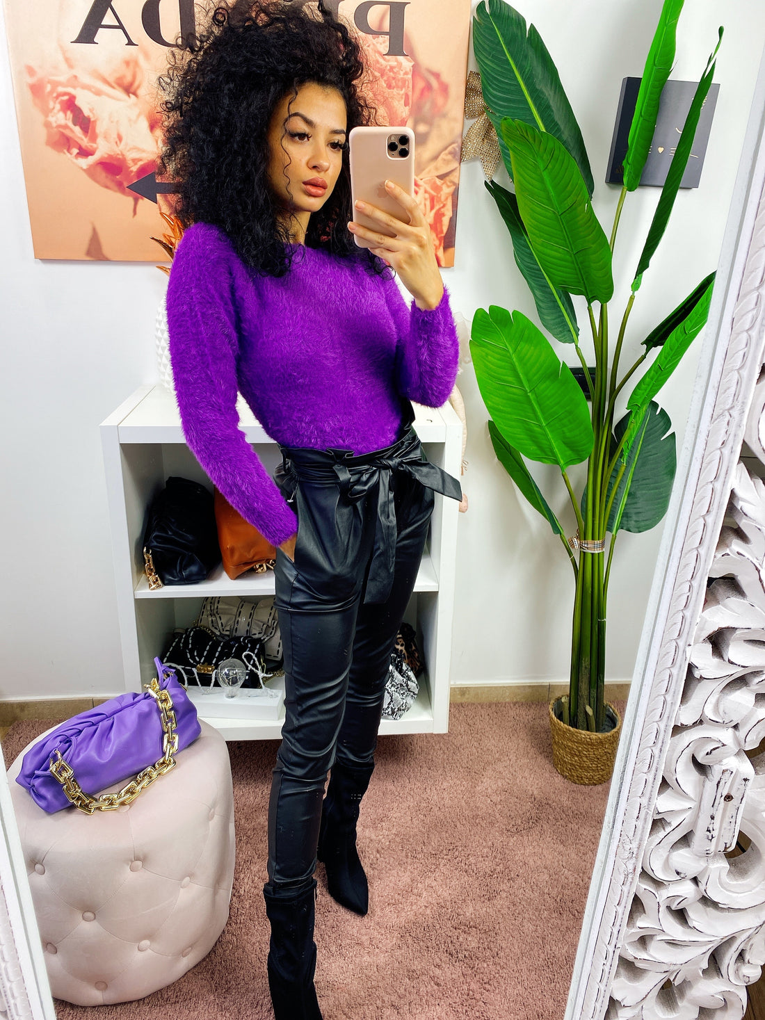 Maglioncino morbidissimo con scollo - R.a. Boutique 