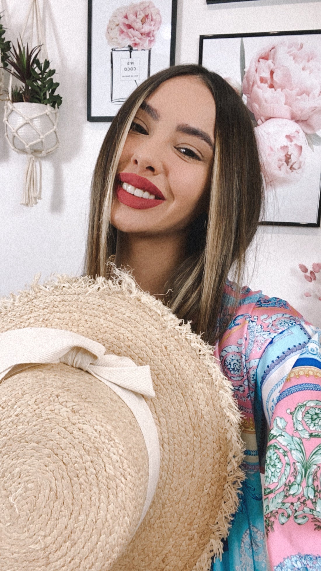 Cappello in paglia fascia panna - R.a. Boutique 