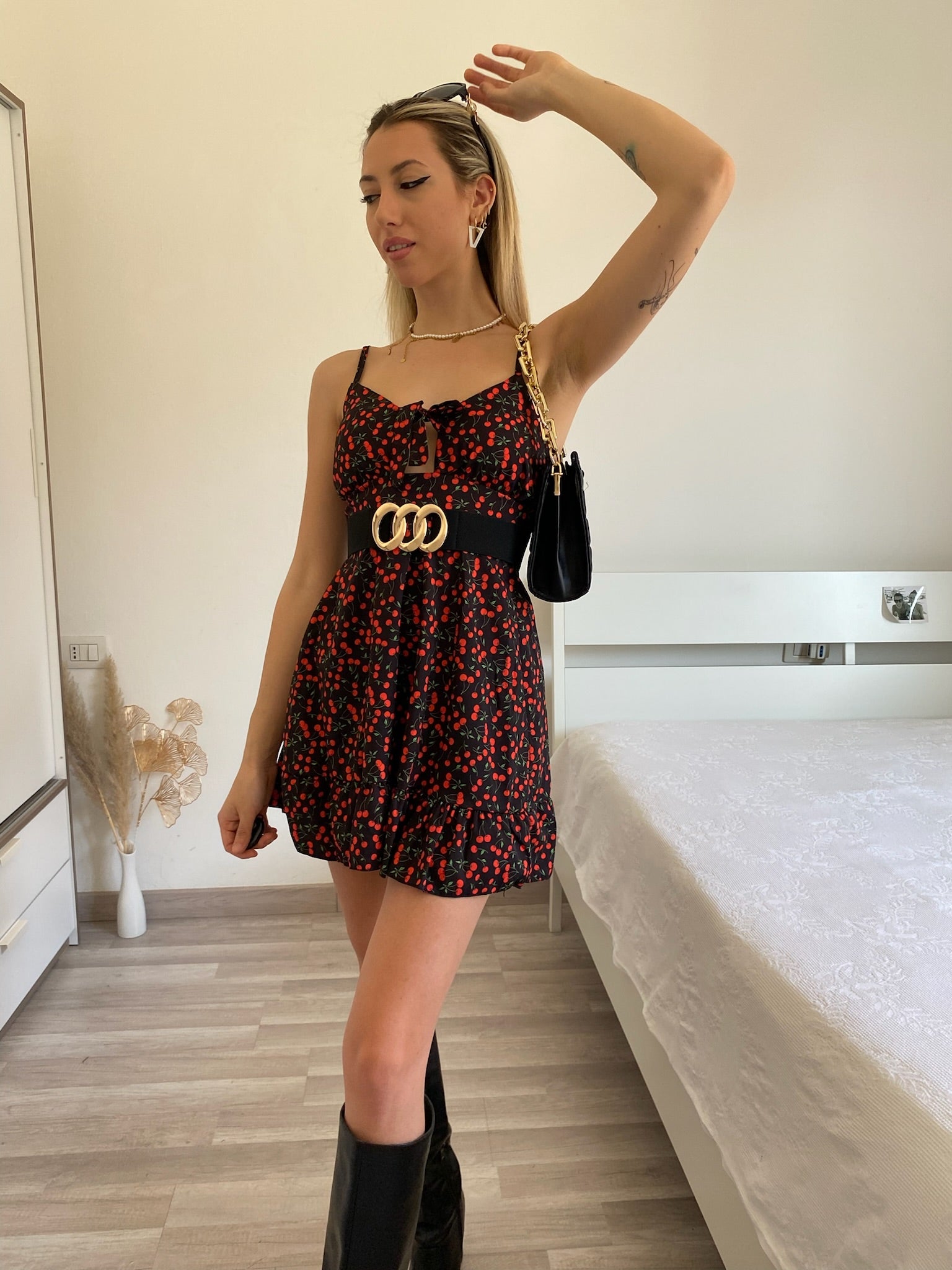 Abito con ciliegie - R.a. Boutique 