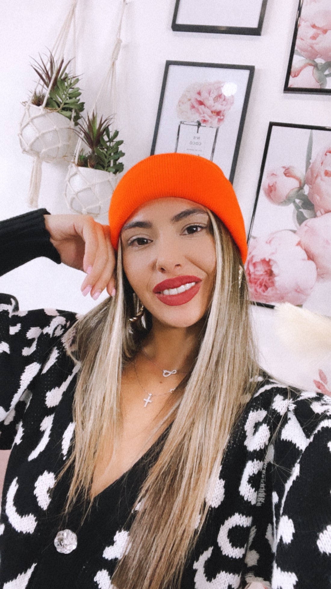 Cappello arancione - R.a. Boutique 