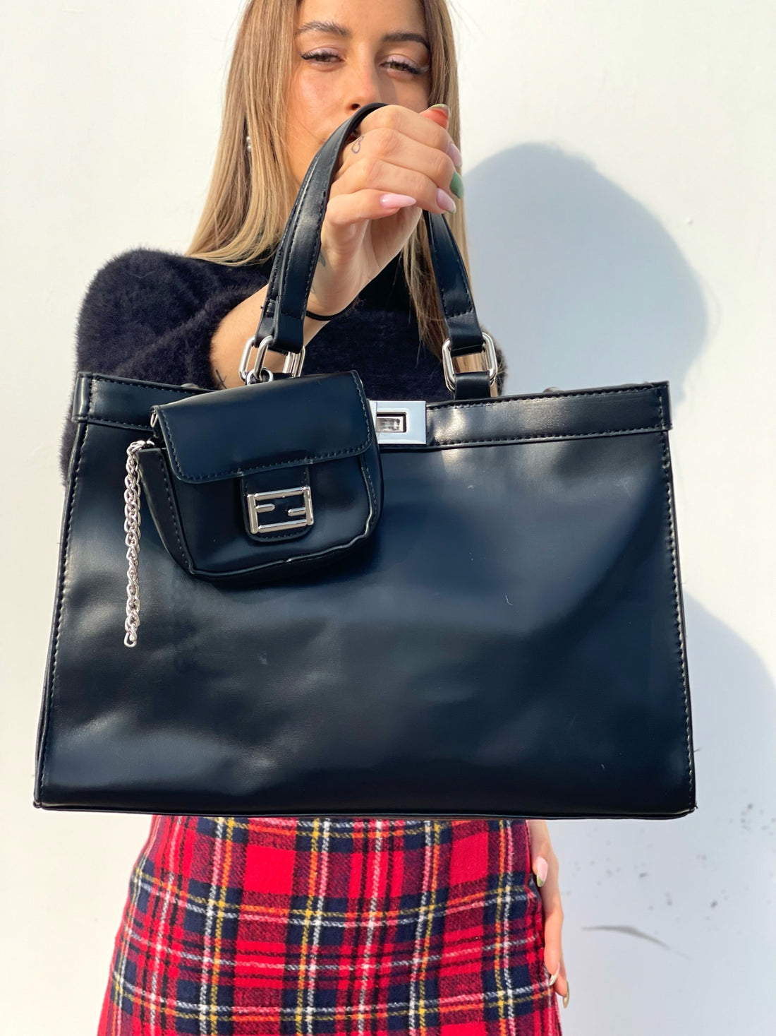 Borsa nera grande - R.a. Boutique 