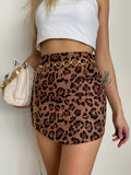 Gonna leopardata brown - R.a. Boutique 