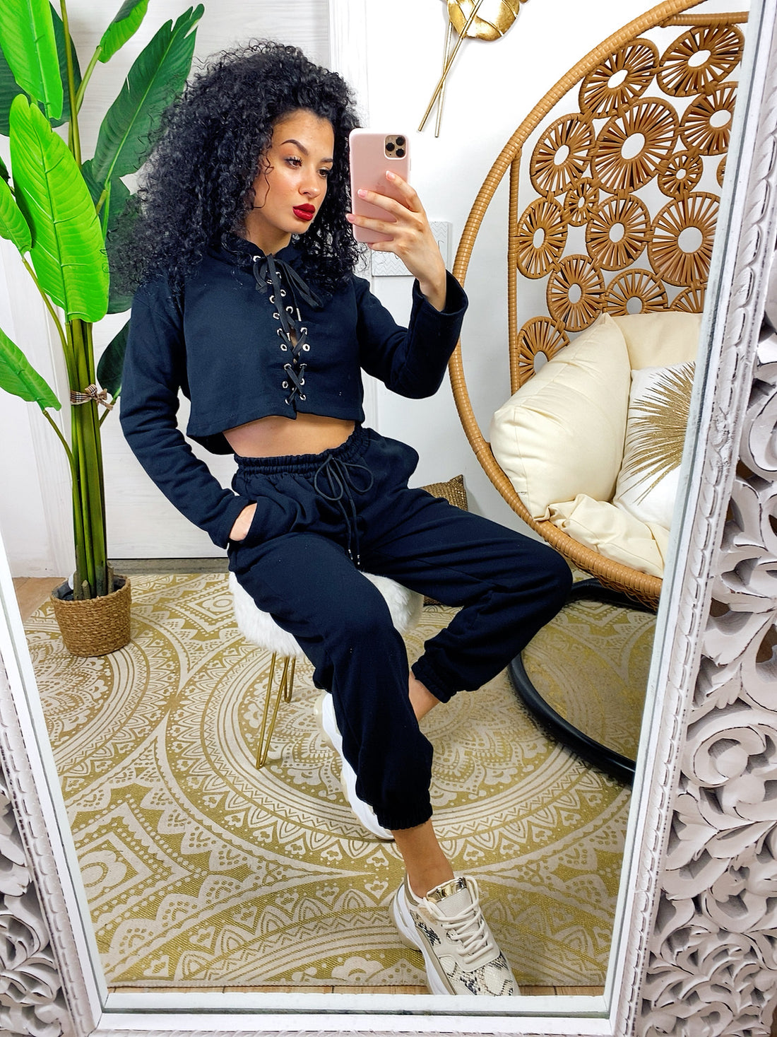 Tuta due pezzi nera - R.a. Boutique 