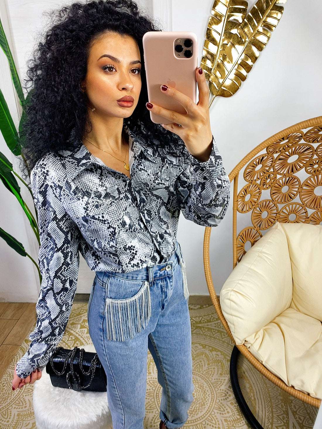 Camicia pitonata - R.a. Boutique 