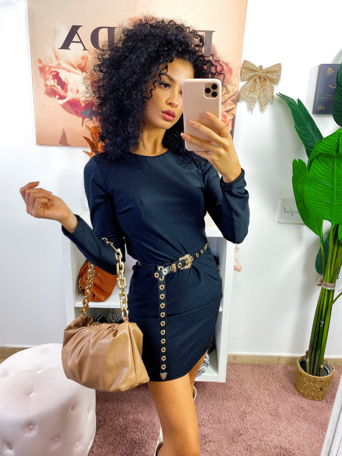 Abito aderente con schiena aperta - R.a. Boutique 