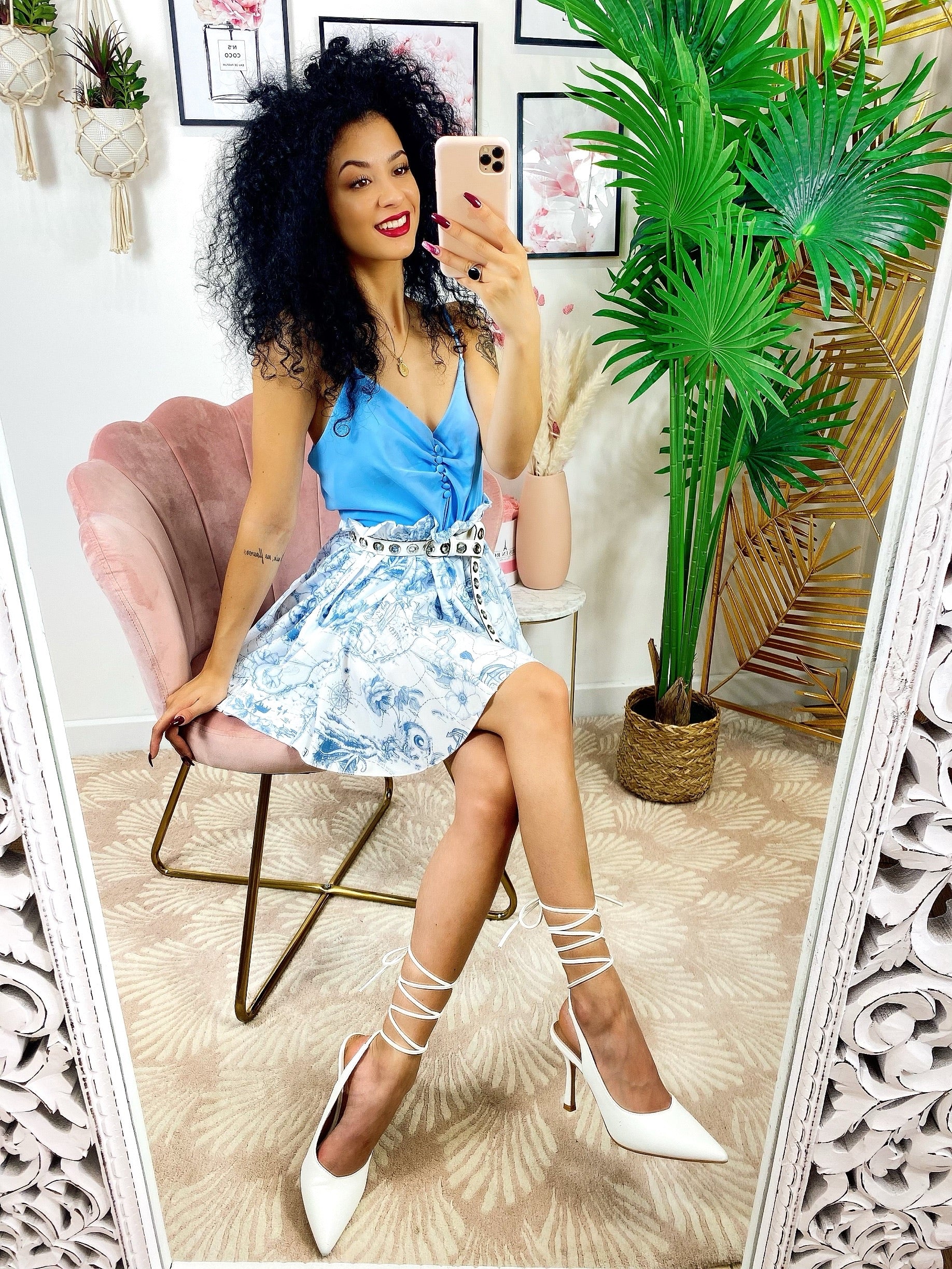 Gonna a fantasia celeste - R.a. Boutique 