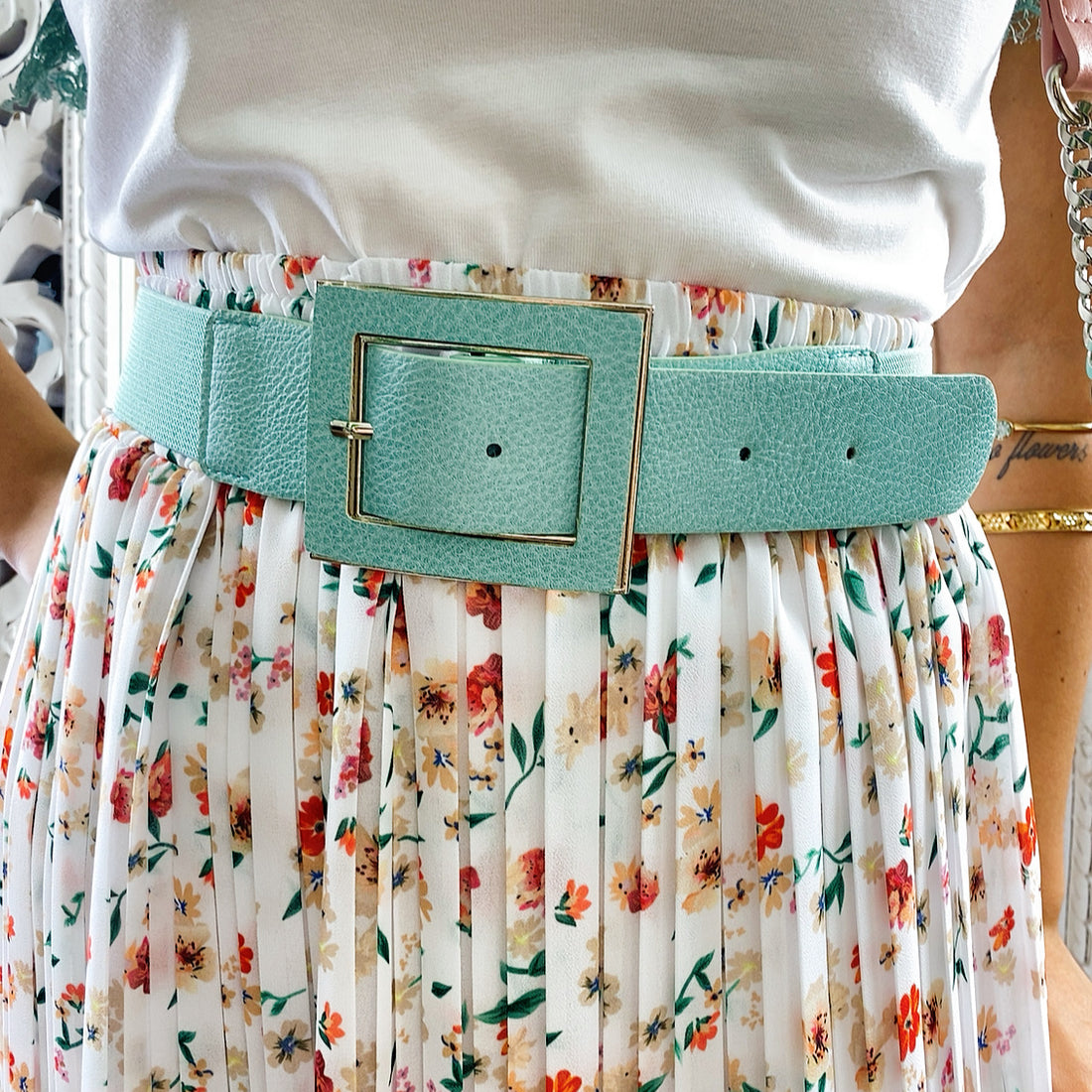 Cintura verdeacqua - R.a. Boutique 