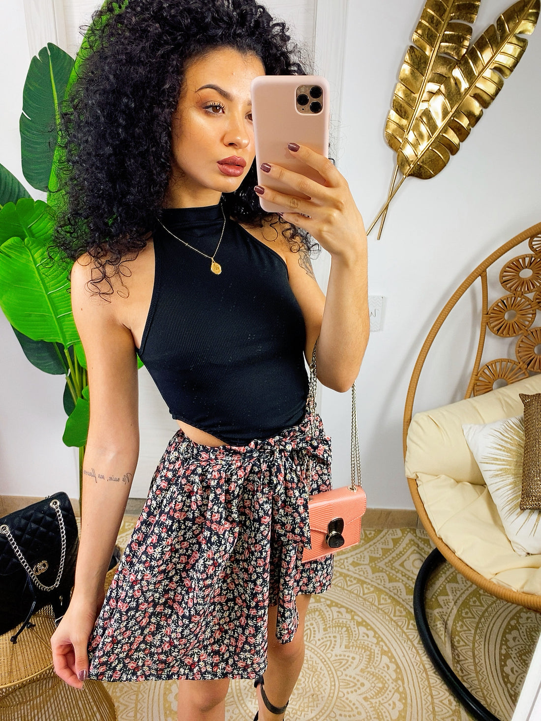 Body sgambato a girocollo - R.a. Boutique 