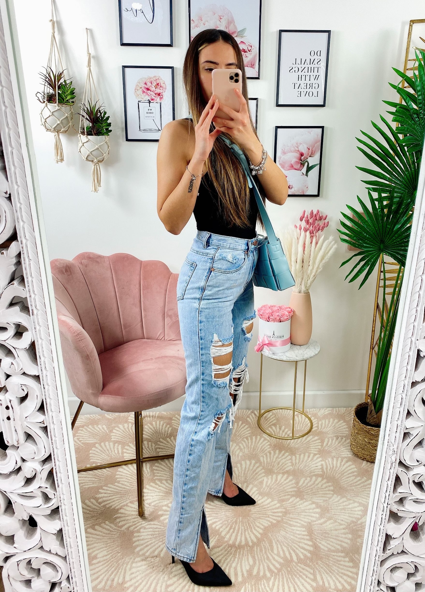 Jeans Mon amour con strappi - R.a. Boutique 