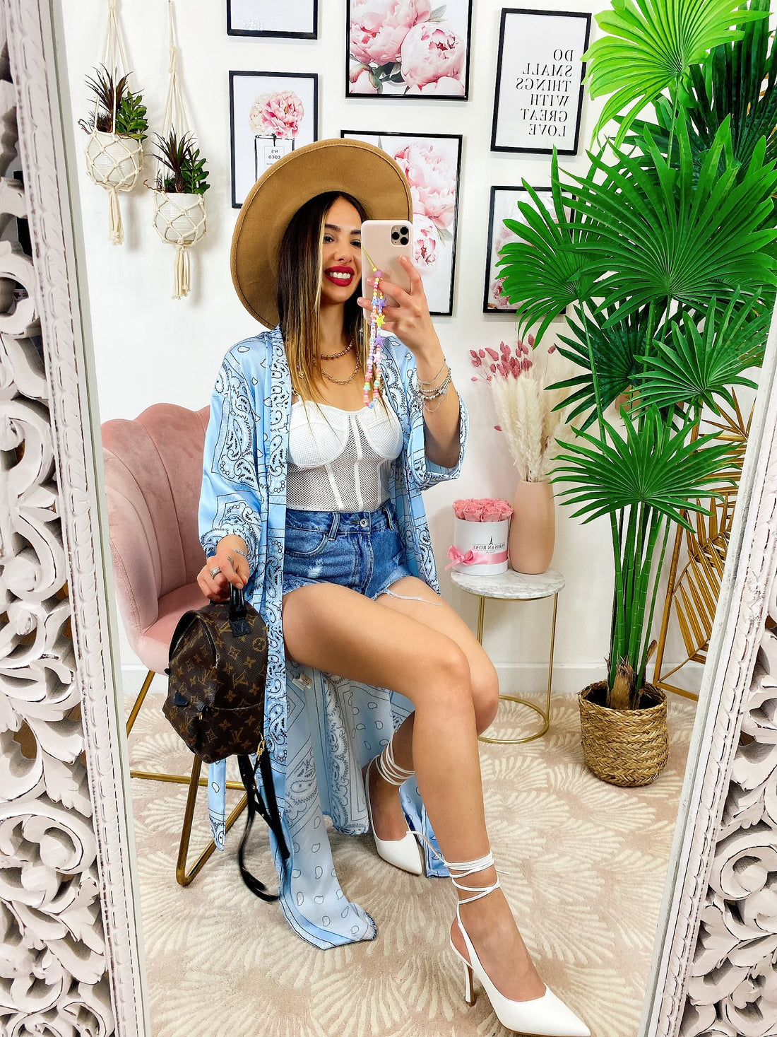 Kimono etnico Carta da zucchero - R.a. Boutique 