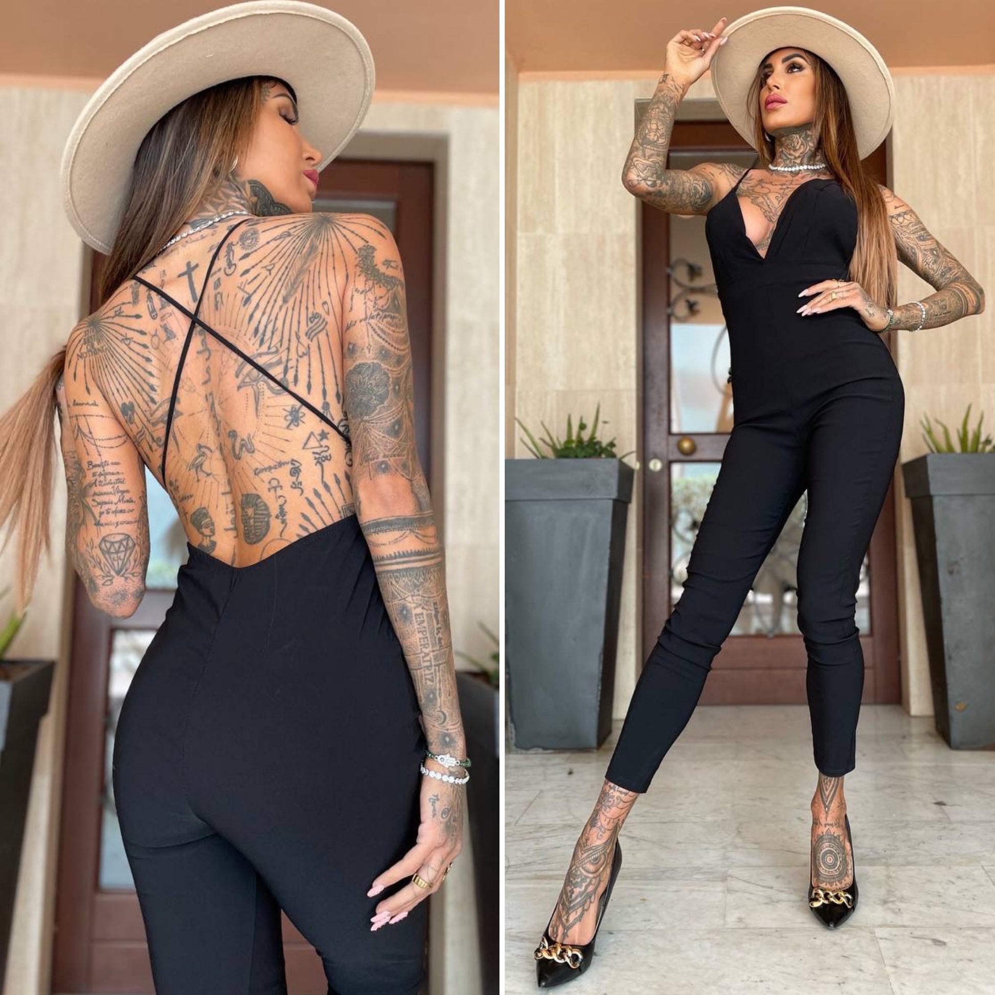 Tuta Intera schiena aperta - R.a. Boutique 