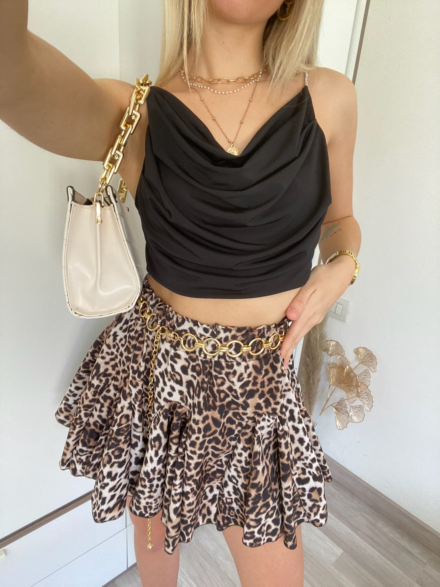 Gonna a ruota animalier - R.a. Boutique 