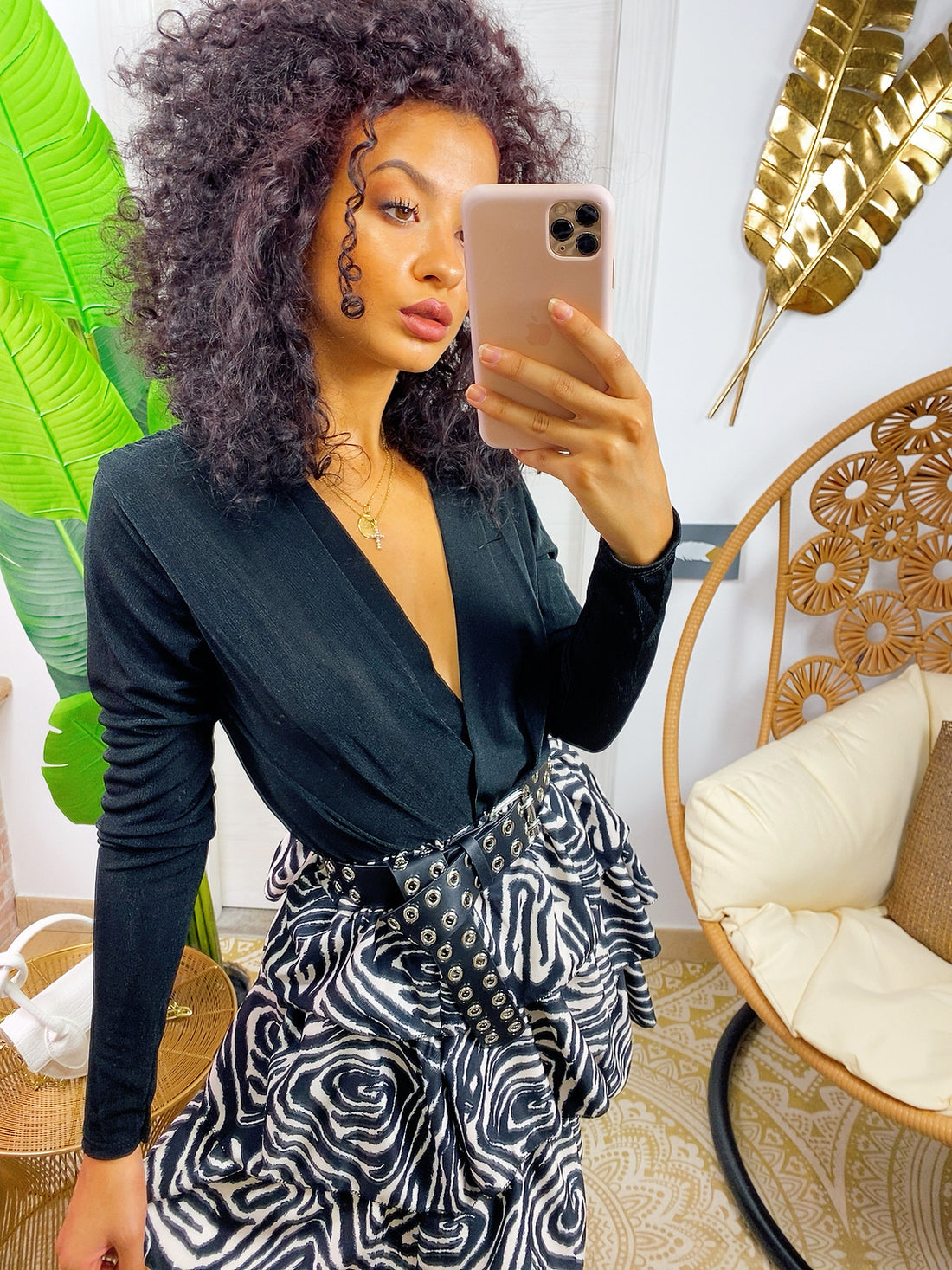 Body manica lunga tessuto morbido - R.a. Boutique 