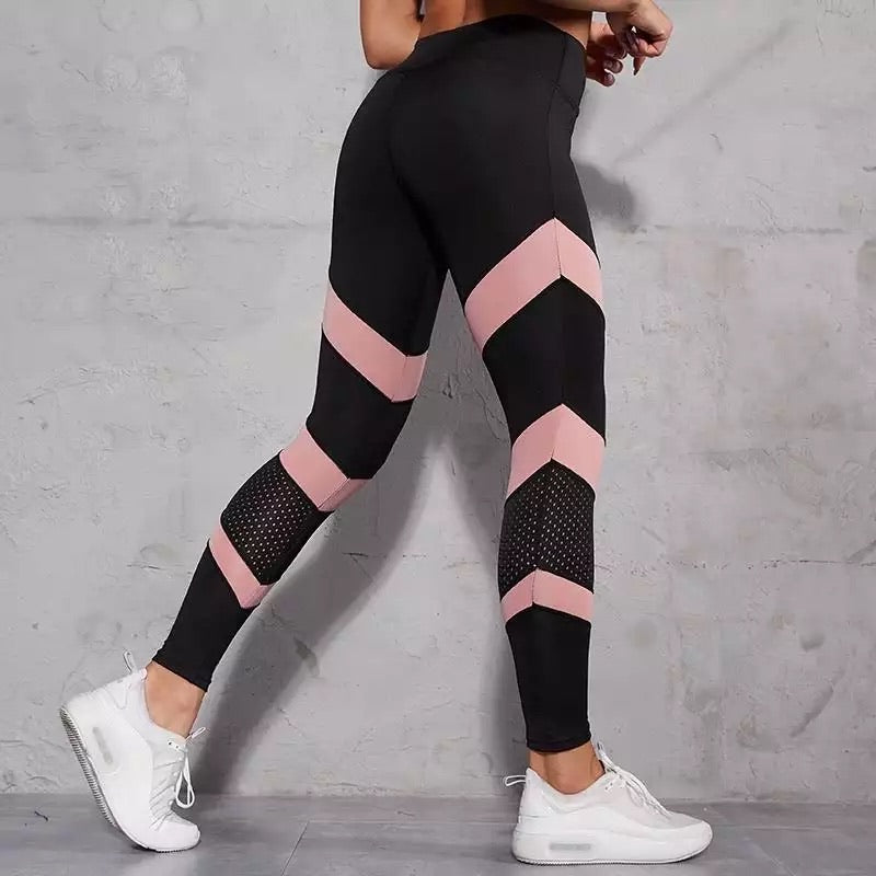 Leggins Fitness Black pink - R.a. Boutique 