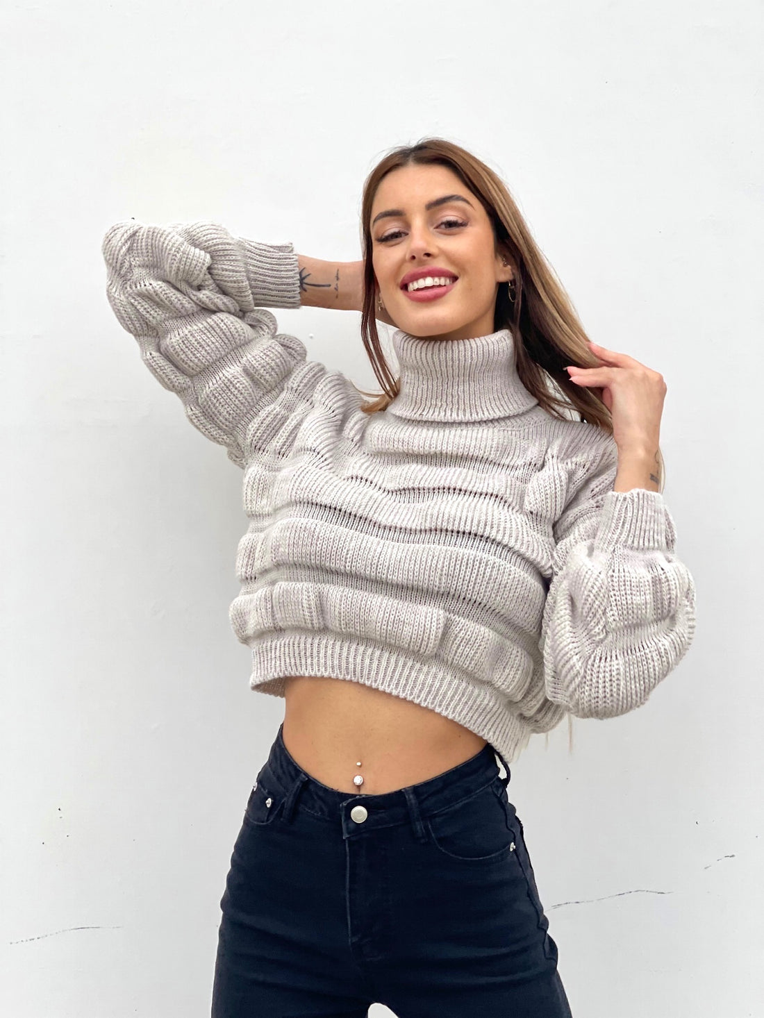 Maglione Rebel Beige - R.a. Boutique 