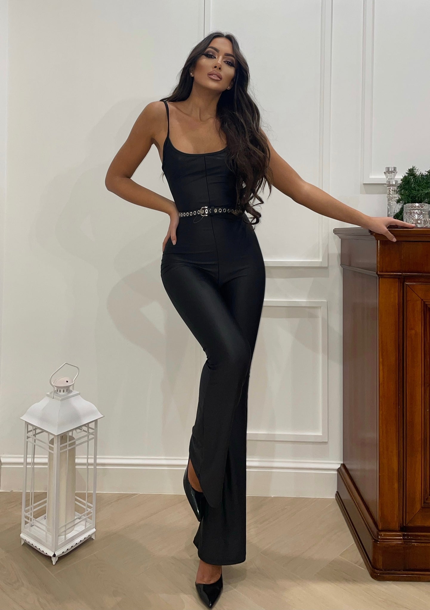 Tuta incrociata a zampa nera - R.a. Boutique 