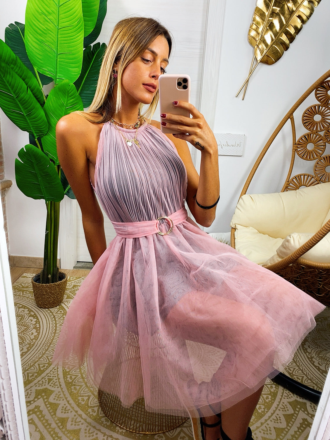 Abito da cerimonia Corto in tulle - R.a. Boutique 