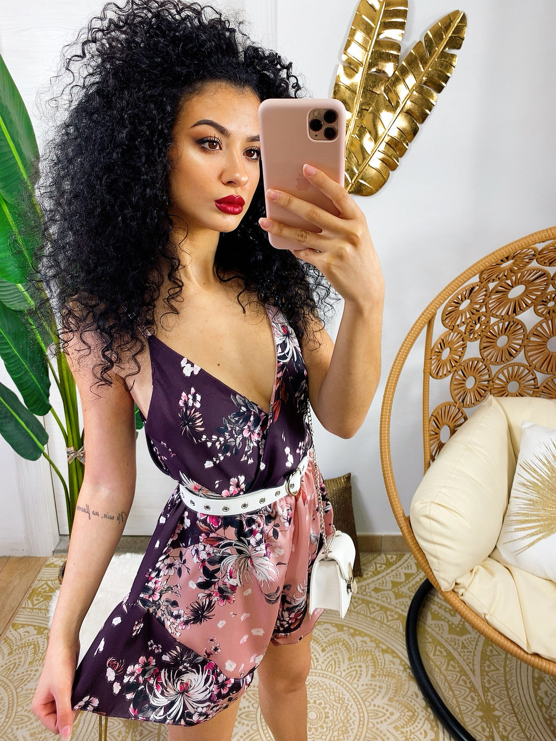 Tutina con fiori di ciliegio - R.a. Boutique 