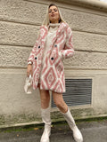 Cappotto Teddy bianco rosa - R.a. Boutique 