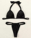 Bikini black con nodi - R.a. Boutique 