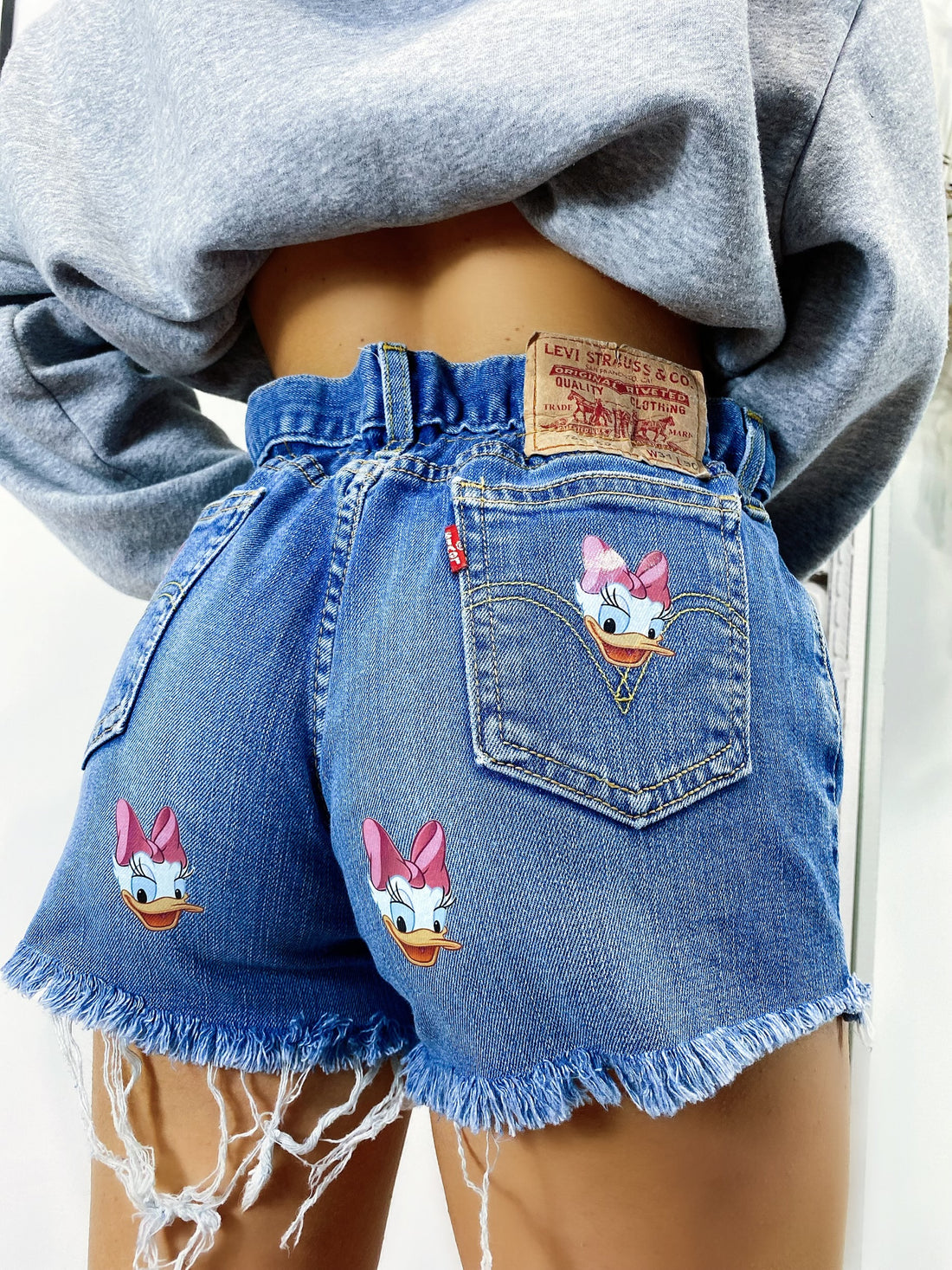 Short Levi’s Vintage con stampa Paperina bagno medio - R.a. Boutique 