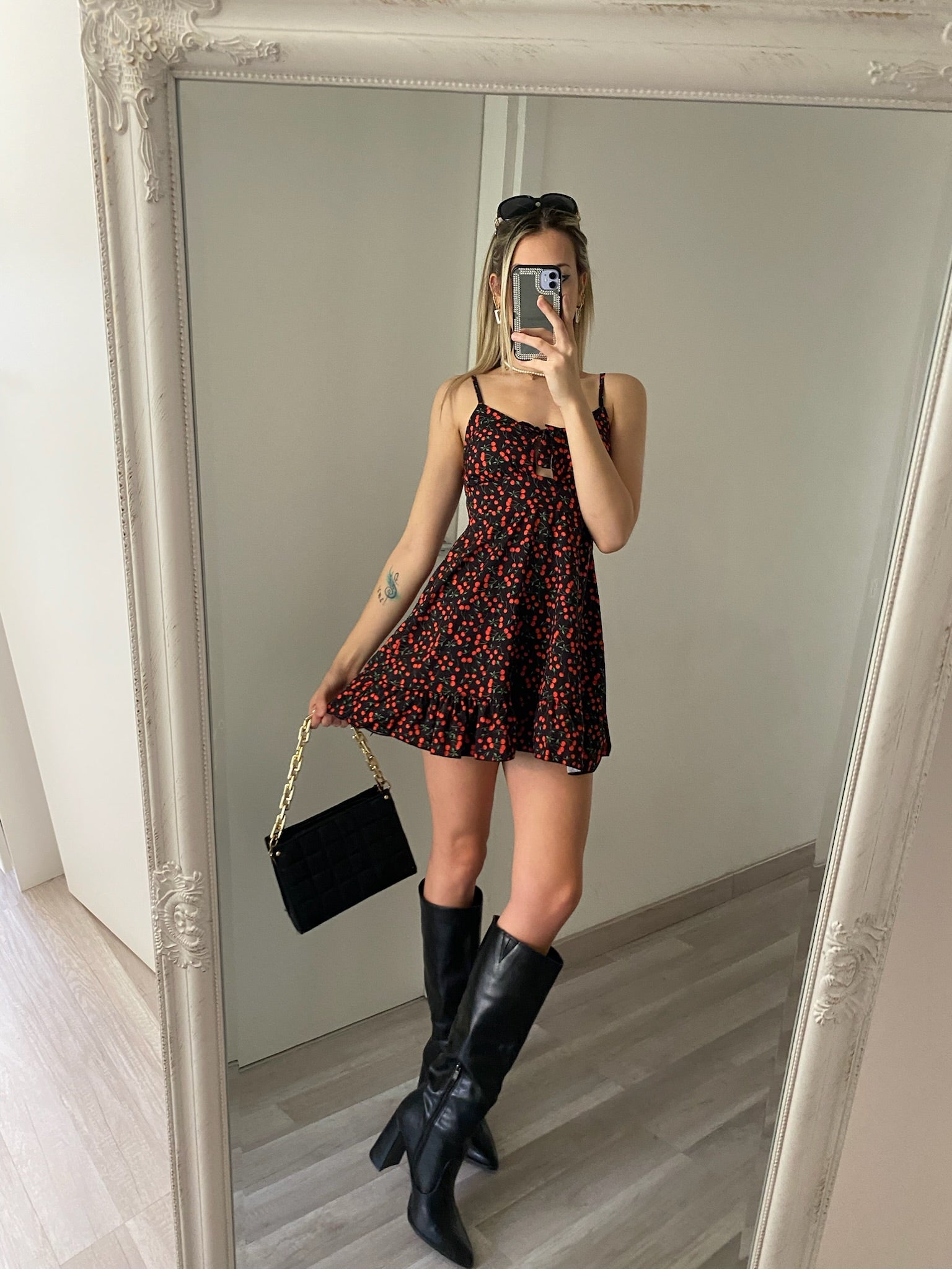 Abito con ciliegie - R.a. Boutique 