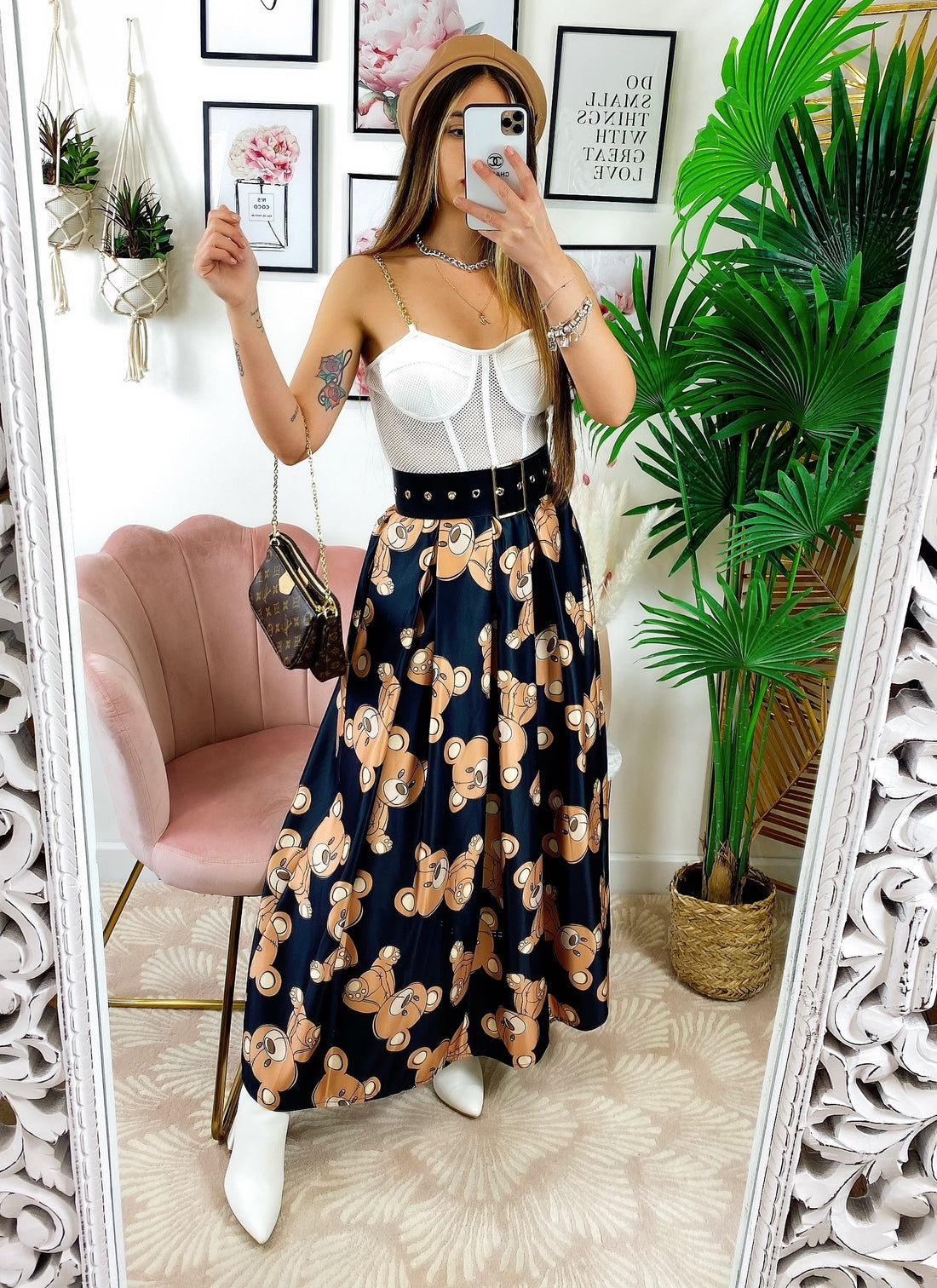 Gonna lunga con Orsetti - R.a. Boutique 