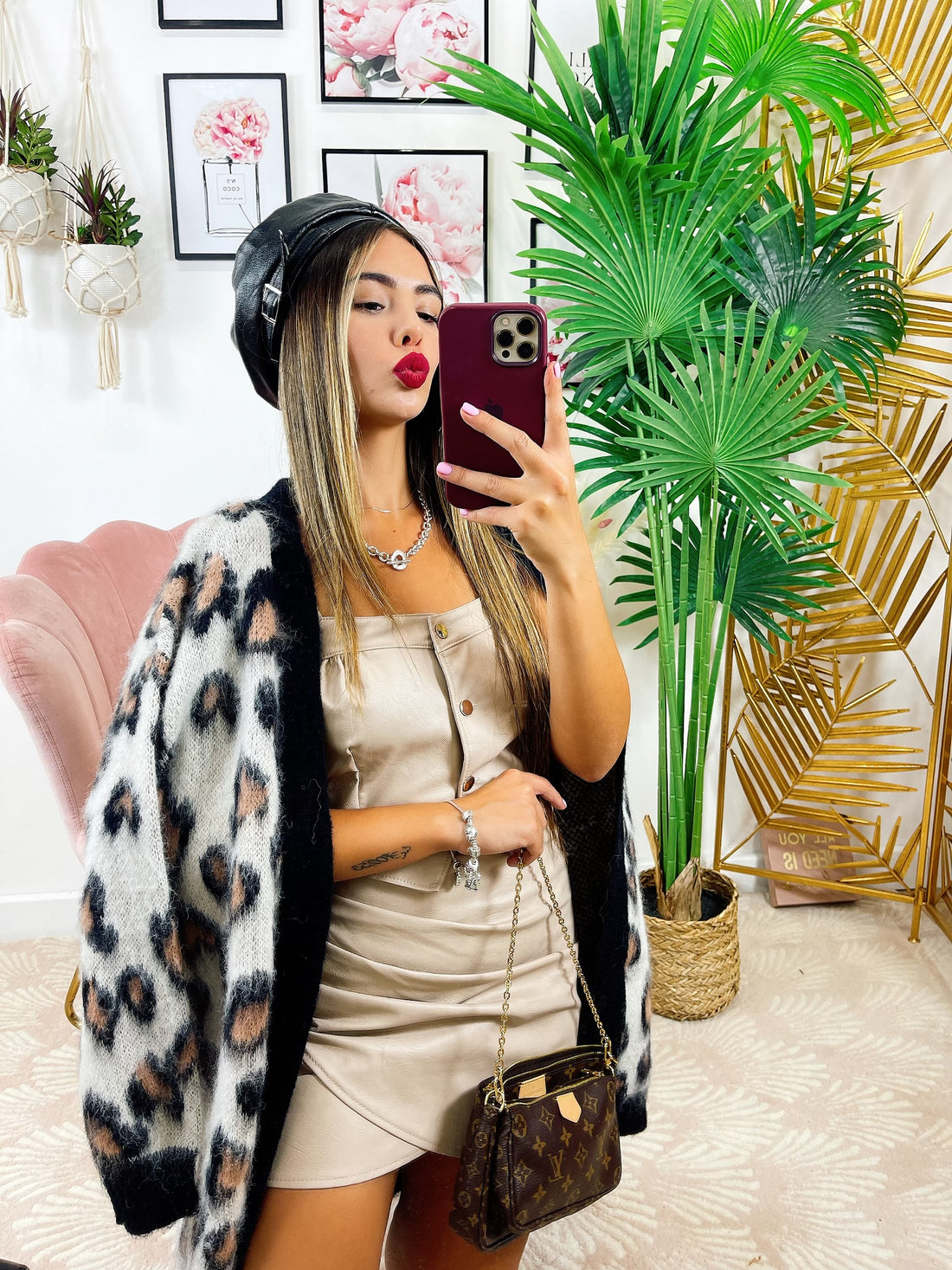 Cardigan maculato - R.a. Boutique 