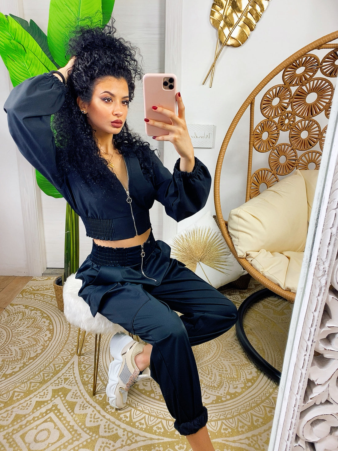 Tuta due pezzi nera - R.a. Boutique 