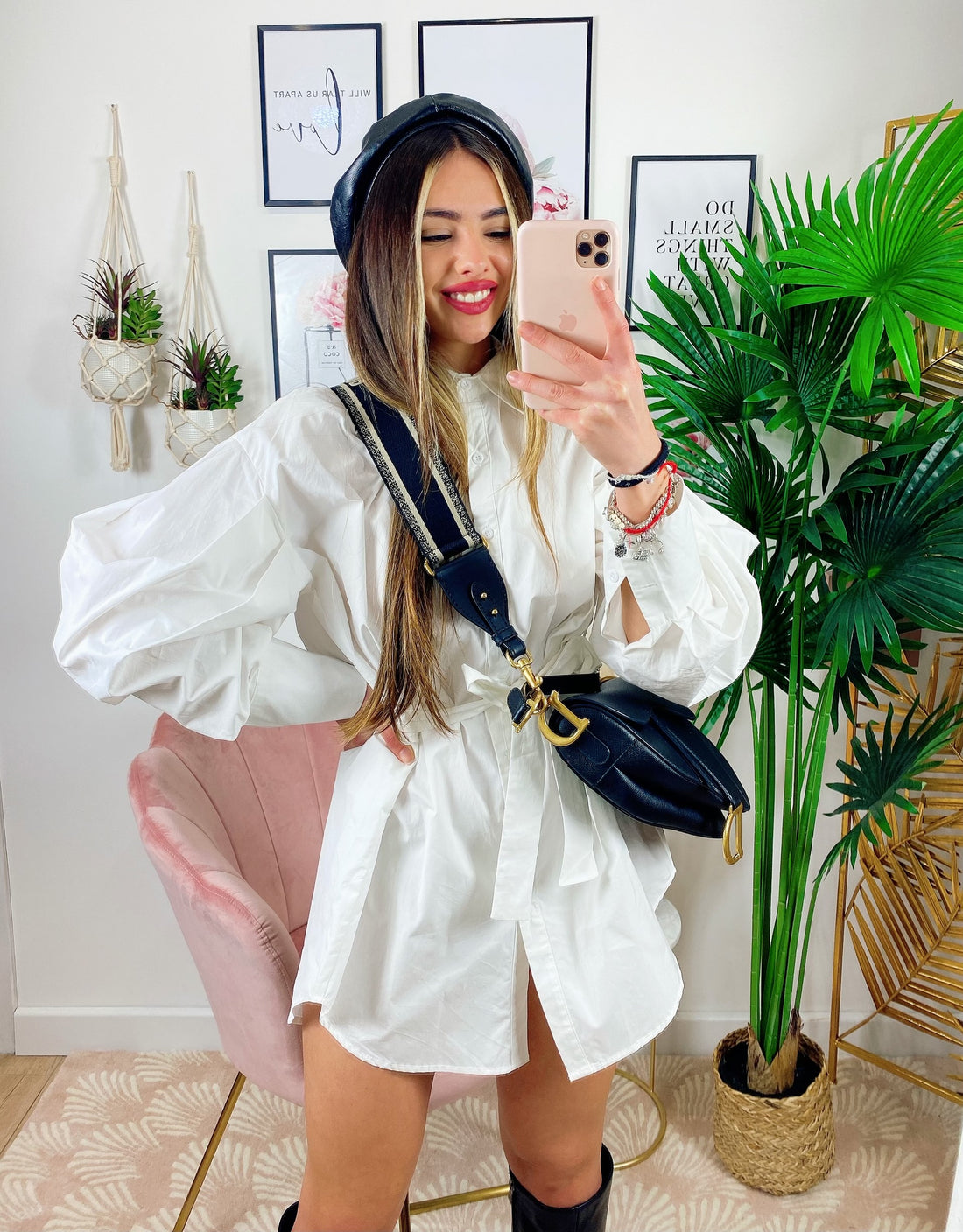 Camicione con spallina bombata - R.a. Boutique 