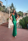 Abito a sirena verde smeraldo - R.a. Boutique 