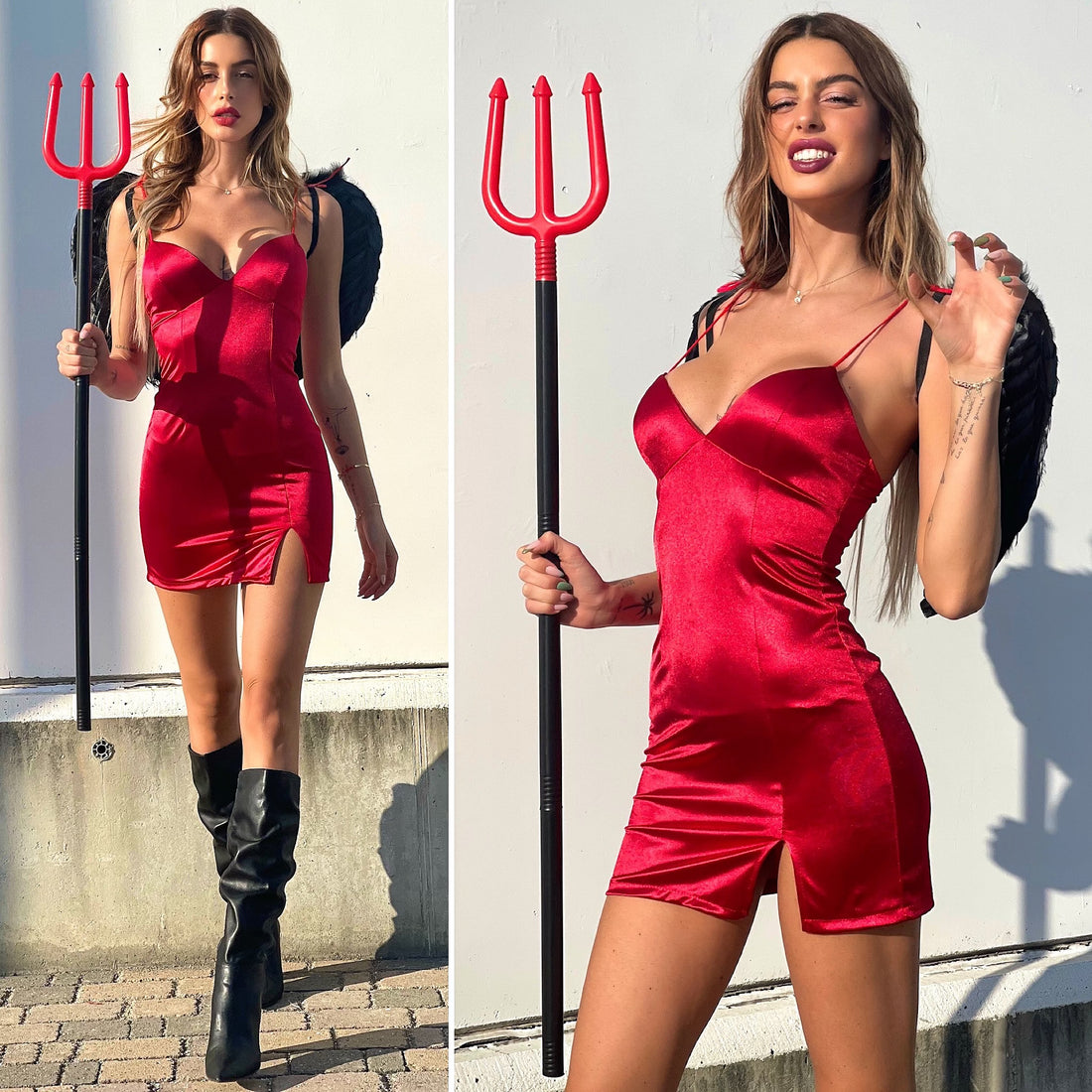 Abito red ( Diavolo Halloween) - R.a. Boutique 