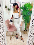 Coordinato tre pezzi Bianco - R.a. Boutique 