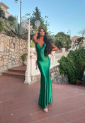 Abito a sirena verde smeraldo - R.a. Boutique 