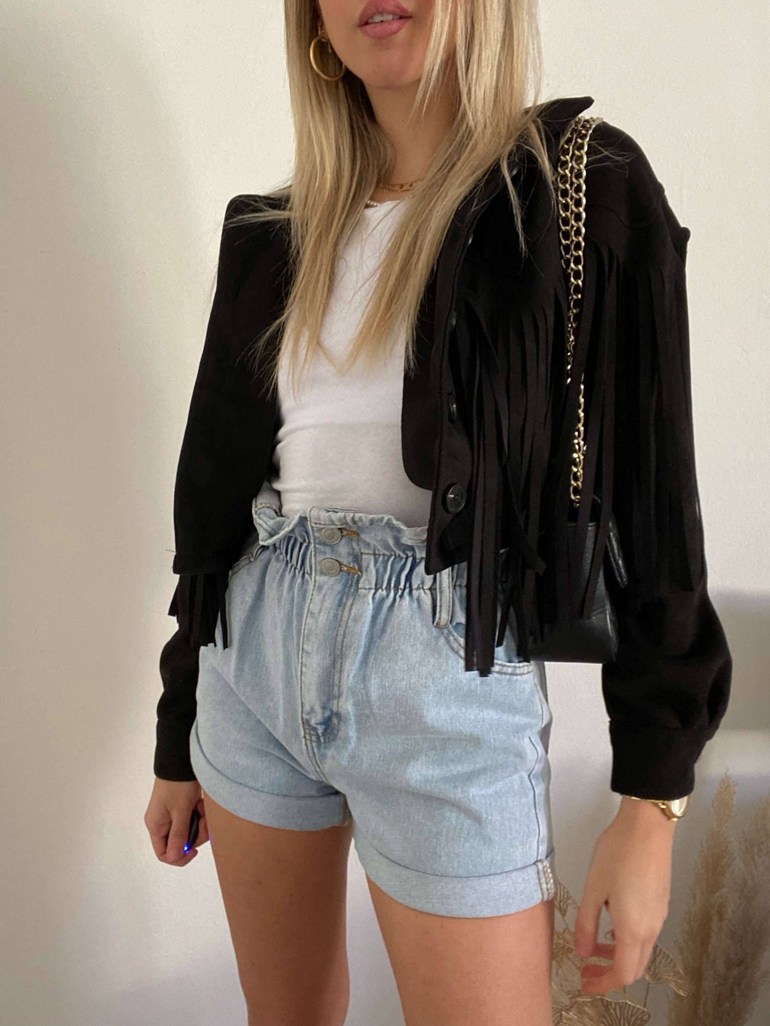 Short in jeans a caramella - R.a. Boutique 