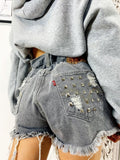 Levi’s Vintage grigio con borchie - R.a. Boutique 