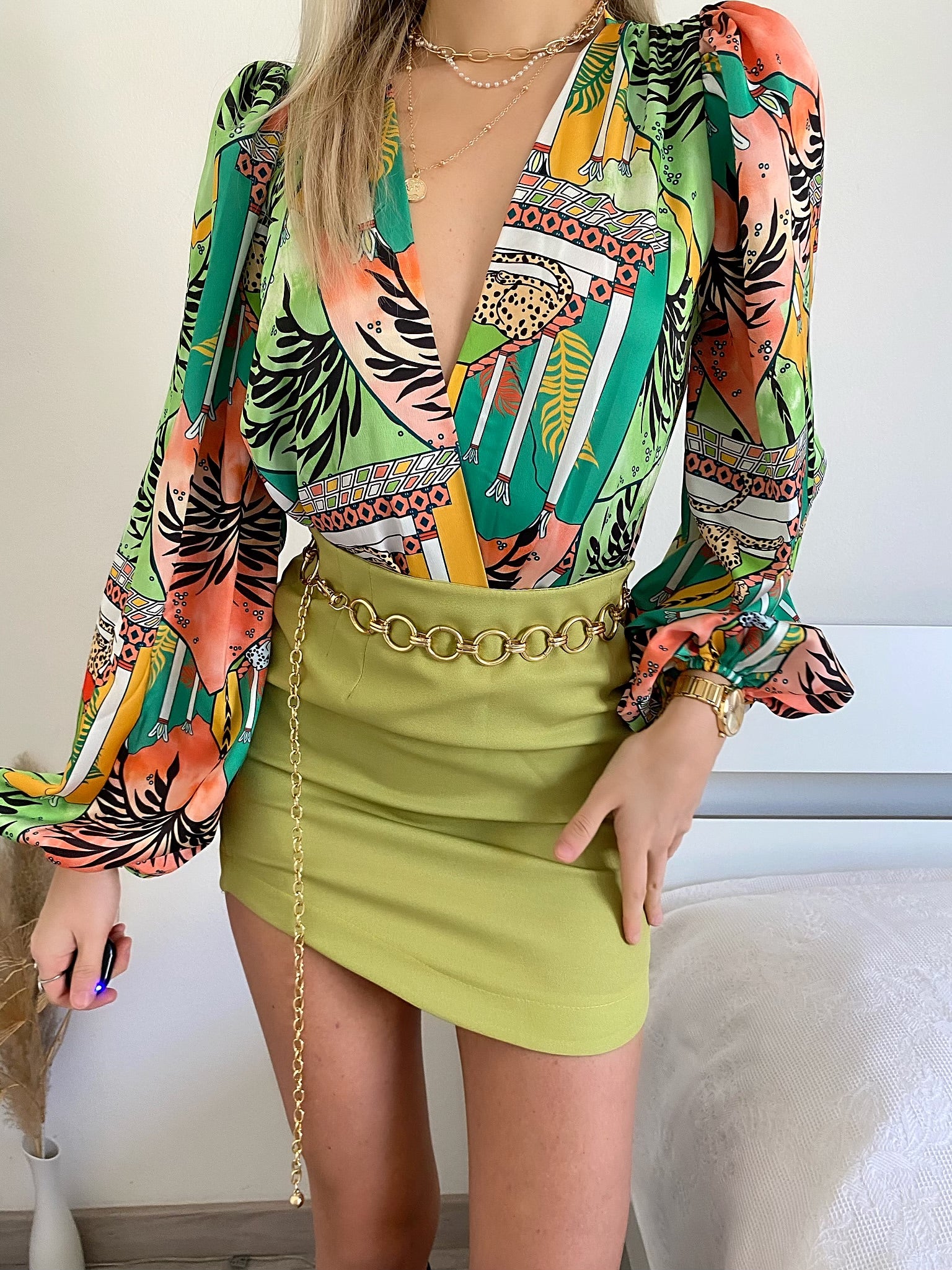 Cintura con catena - R.a. Boutique 