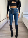 Jeans con lacci sul davanti - R.a. Boutique 