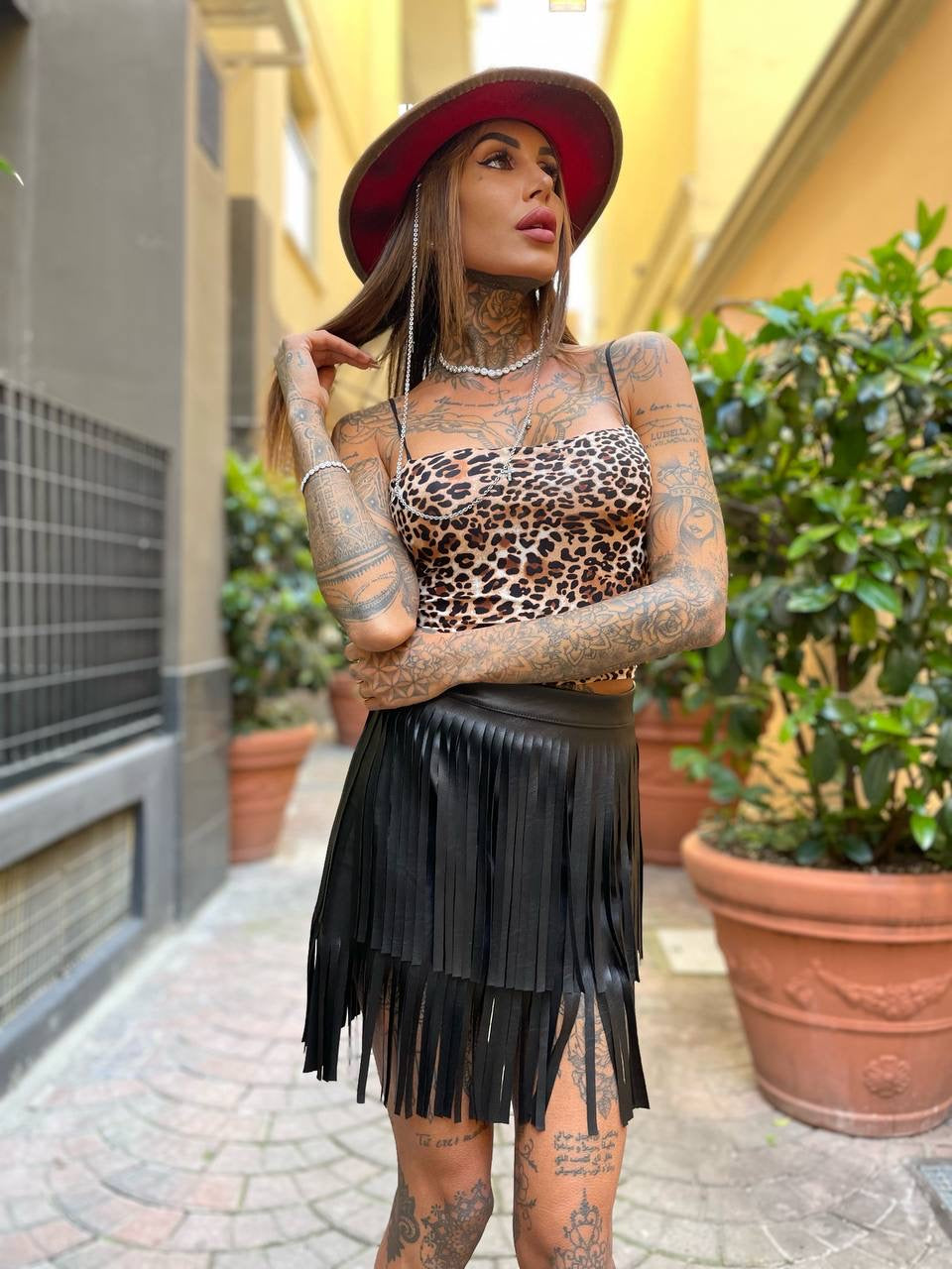 Top basic animalier - R.a. Boutique 