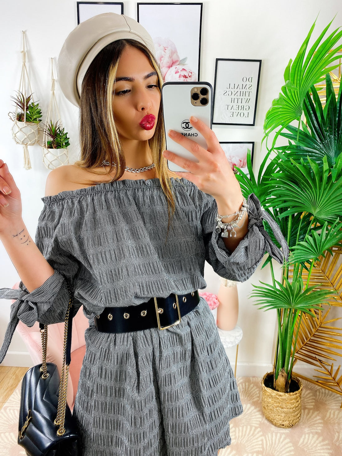 Abito morbido con fiocchetti e cinturina - R.a. Boutique 