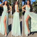 Abito in tulle verde pastello - R.a. Boutique 
