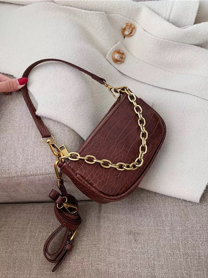 Pochette con catena oro - R.a. Boutique 